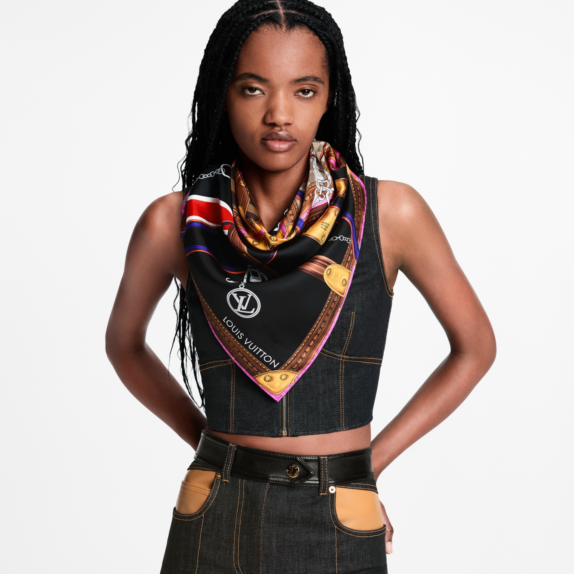 Strap And Trunk Square 90 S00 - Women - Accessories | LOUIS VUITTON ®